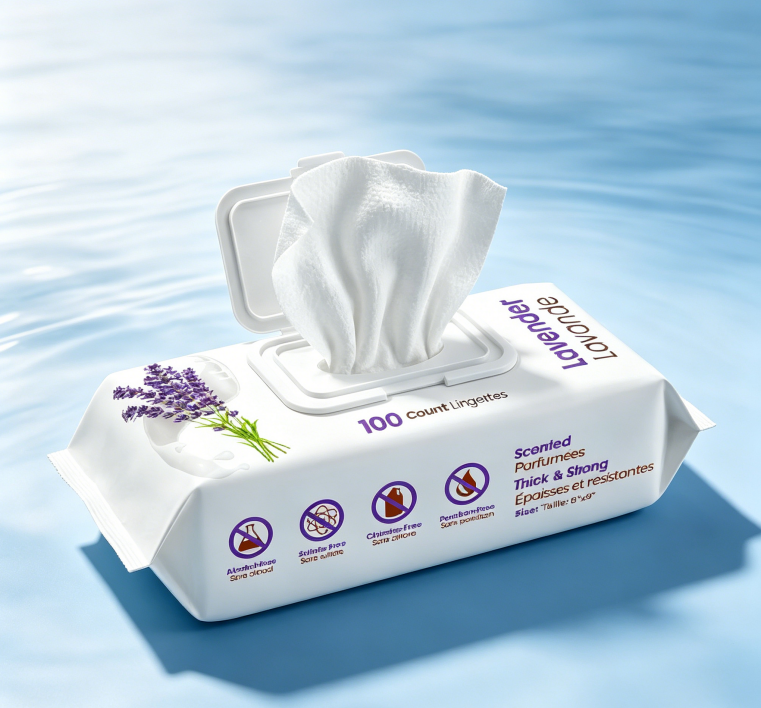 Best Pet Supplies 8" x 9" Large Dog Wipes - Cleaning and Deodorizing for Paws